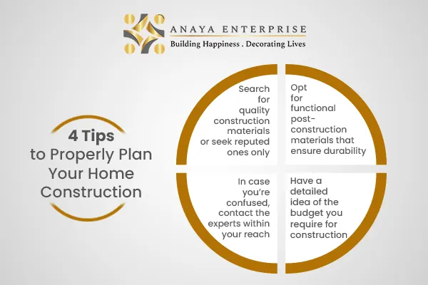 4 Tips to Properly Plan Your Home Construction