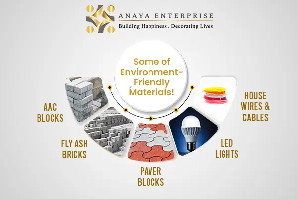 some of eco-friendly building materials