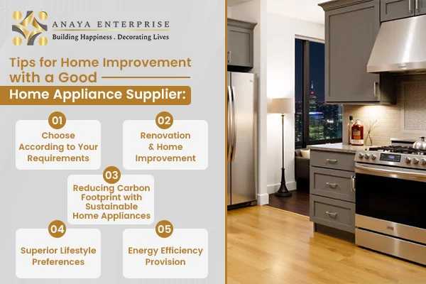Home Improvement with Home Appliances Supplier